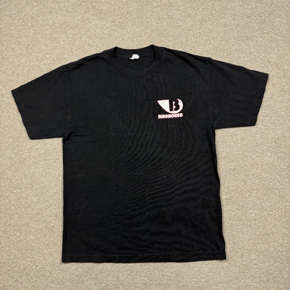 Birdhouse Skateboards Mens Shirt Size M Black Promo Tee Short Sleeve